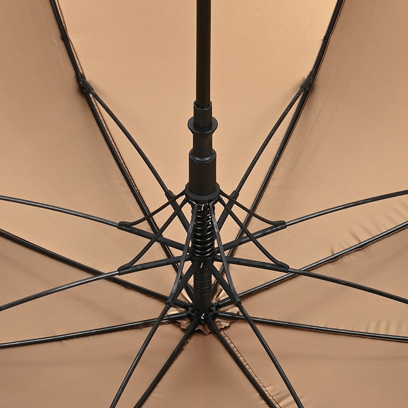 27inch Golf Umbrella Customized Gold Tape Solid Wood Handle Full Fiber Umbrella Business Promotional Gift Advertising Umbrella