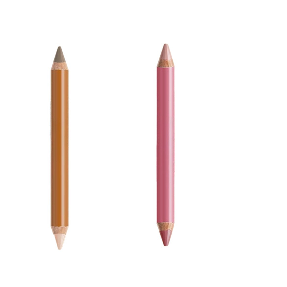 Customized Double-Ended Blush Multi-Purpose Pen Cream Ooo Contouring Pen Expansion Color Blush Wooden Pen Oem Processing Makeup Customization