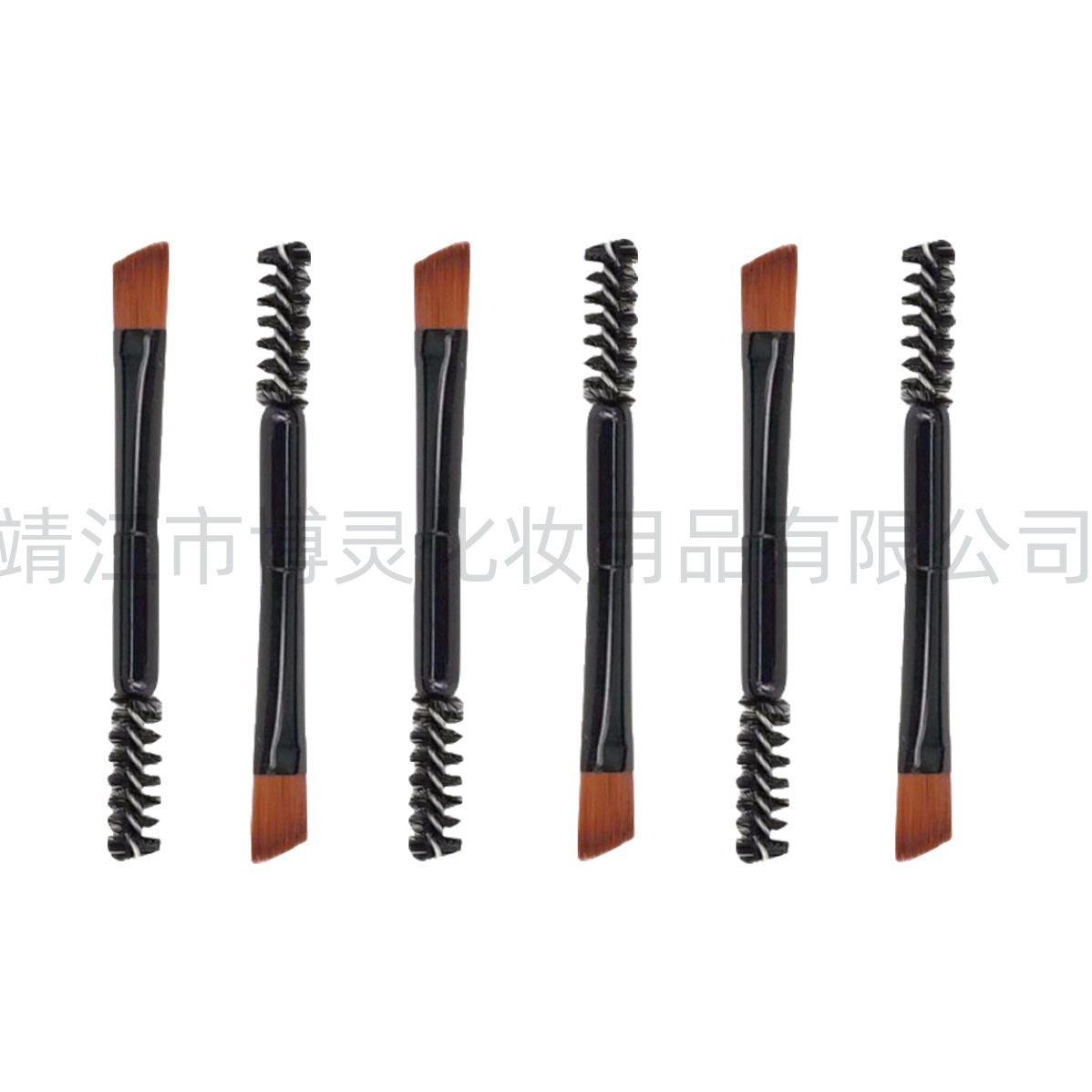 Double-ended Makeup Brush Mini Angled Painting Eyebrow Brush Single Double-ended Eye Brush Makeup Brush