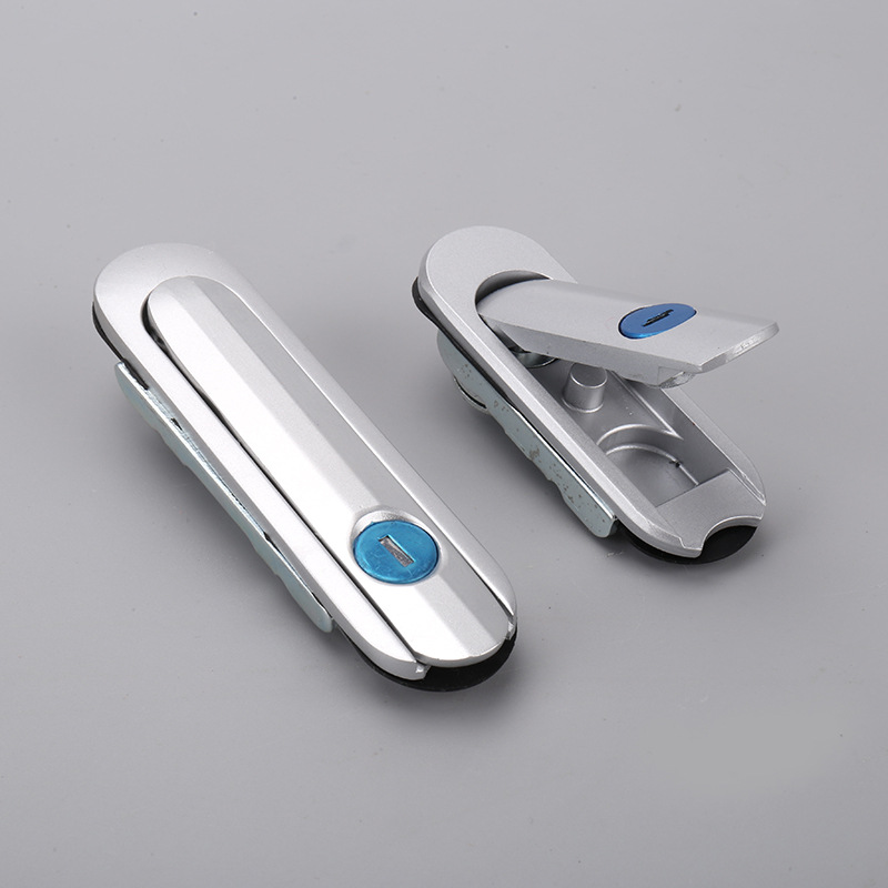 AB403-1AB402 stainless steel flat lock industrial outdoor cabinet lock lithium battery equipment control box lock industrial cabinet lock