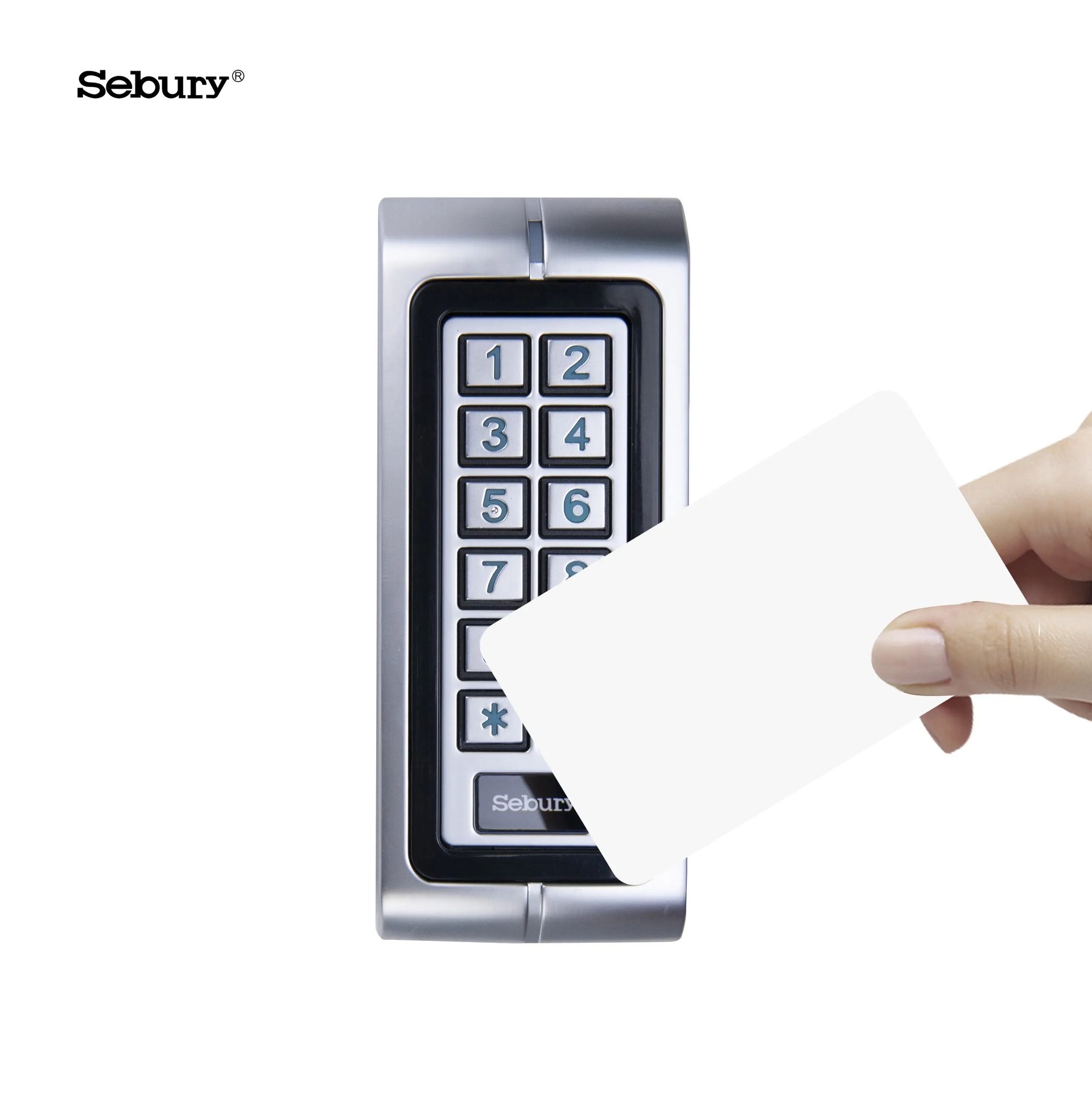 Cross-Border Export Speury Bc2000/K2 Metal Access Control Id Card Swipe All-In-One Machine Metal Button Access Control Machine
