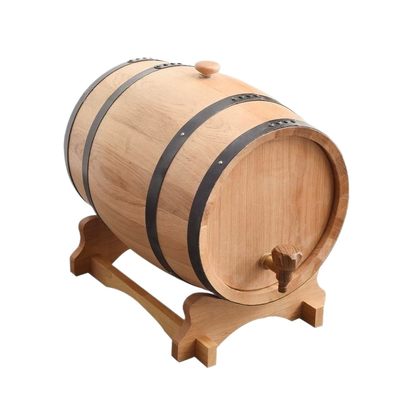 New Oak Solid Wood Wine Fermentation Barrel Without Gall Bladder, Home Brewing Barrel, Popular Oak Barrel Empty Barrel
