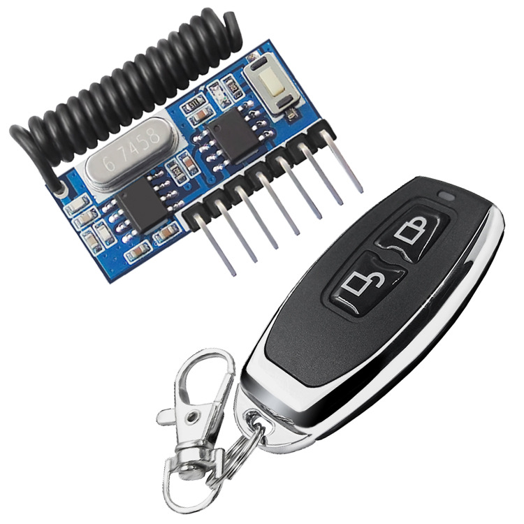 RX480E Super heterodyne wireless decoding receiver module 4-way high level output 443 learning 1527 module