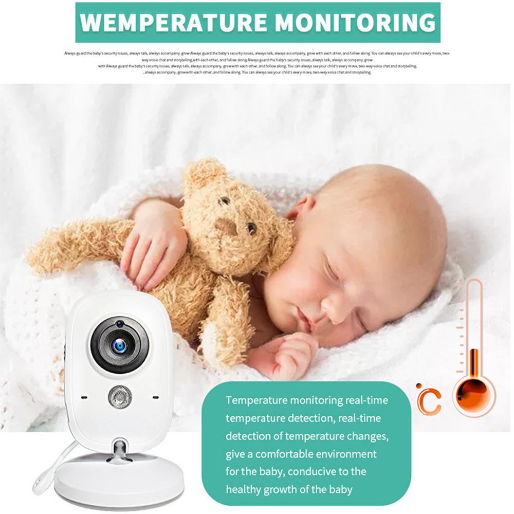 VB603 baby monitors wireless baby monitor baby care monitor HD multi-language