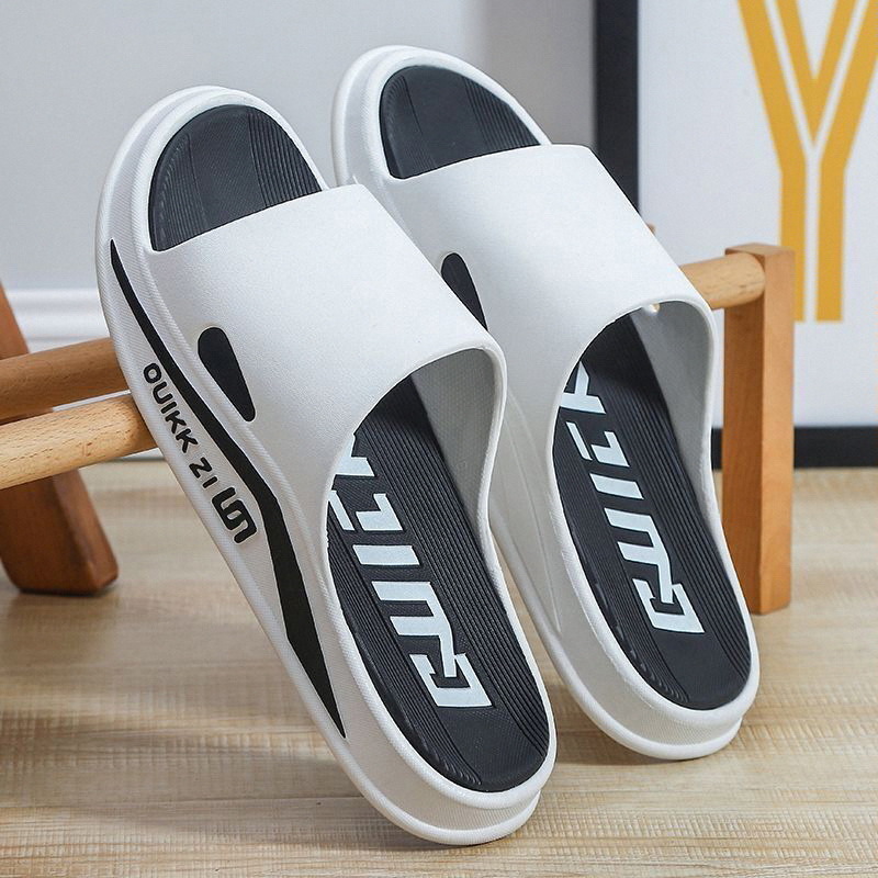 2024 New Slippers, Non-Slip High-End Slippers, Men's Outer Wear, Fashionable Thick-Soled Summer Super Soft-Soled Sandals
