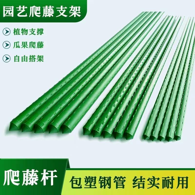 Поддержка растений из пластикового покрытия стальной трубы, опора для вьющихся растений, стойка для цветов, поддержка для роз, стойка для огурцов