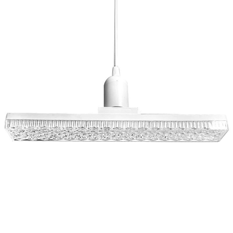 New Long Strip Light Bulb Screw Crystal Lamp Household Energy-Saving Lamp Threaded Light Strip High Power Bulb