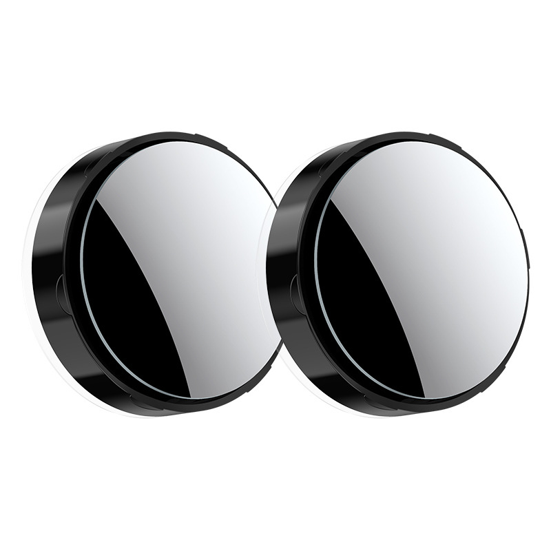 Reversing Small Round Mirror, Rearview Mirror, Car Artifact, Blind Spot Auxiliary Mirror, Reflector, 360-Degree Suction Cup, Ultra-Clear Wide-Angle Mirror