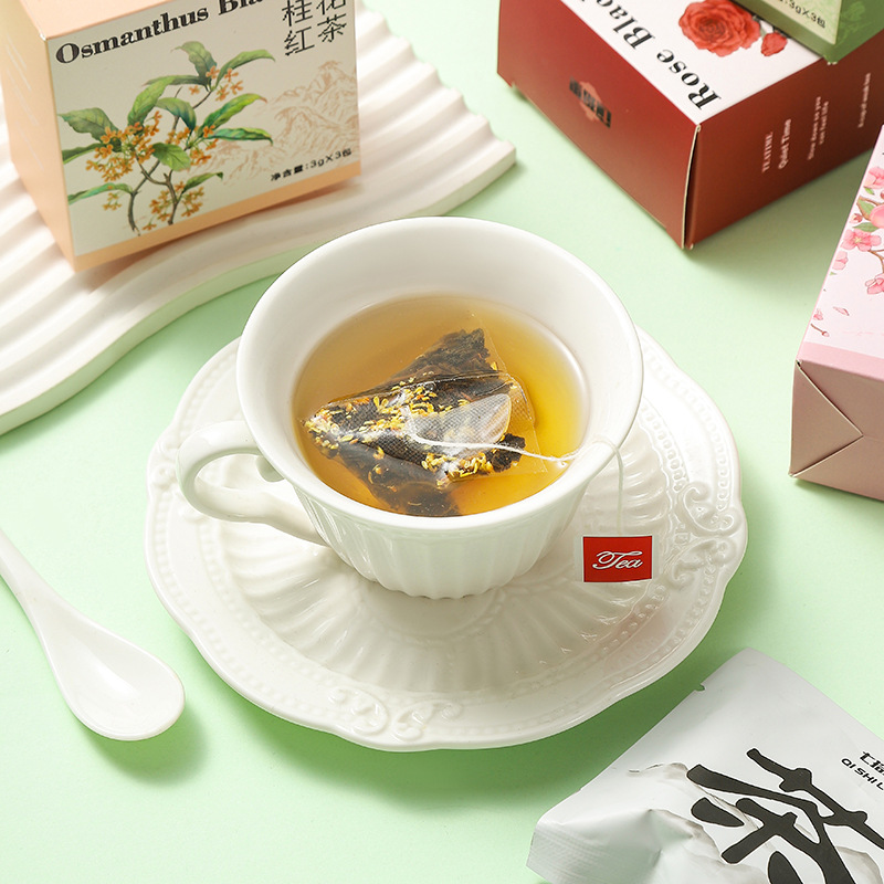 Happy Tea Accompanying Ceremony Rose Tea Wedding Return Wedding Bridesmaid Practical Gift Festival with Small Objects Scented Tea