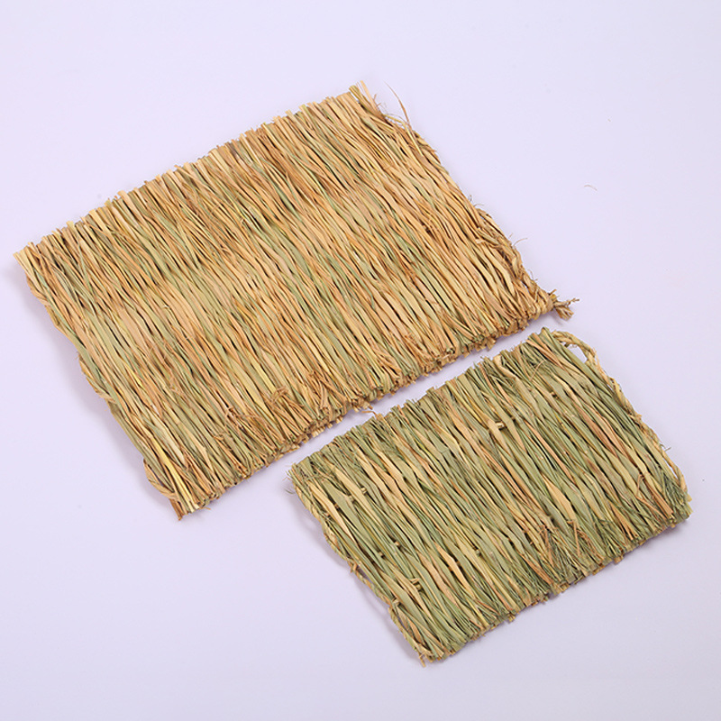[Factory] Pet Supplies Straw Mat Woven Straw Rabbit Guinea Pig Nest Straw Nest Wholesale Rabbit Nest