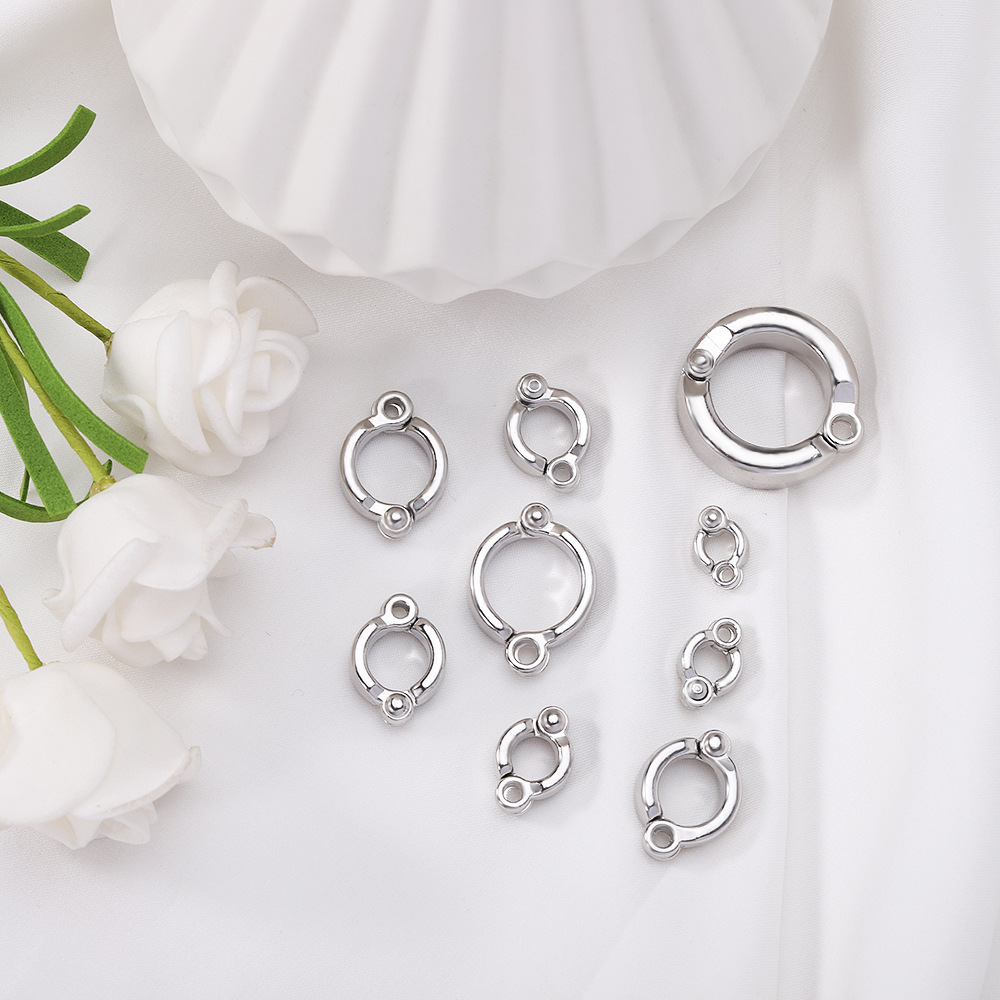 Bird Alloy Foot Ring Parrot Foot Accessories Parrot Foot Buckle Bird Activity Opening Bird Buckle Metal Bird Foot Ring Wholesale