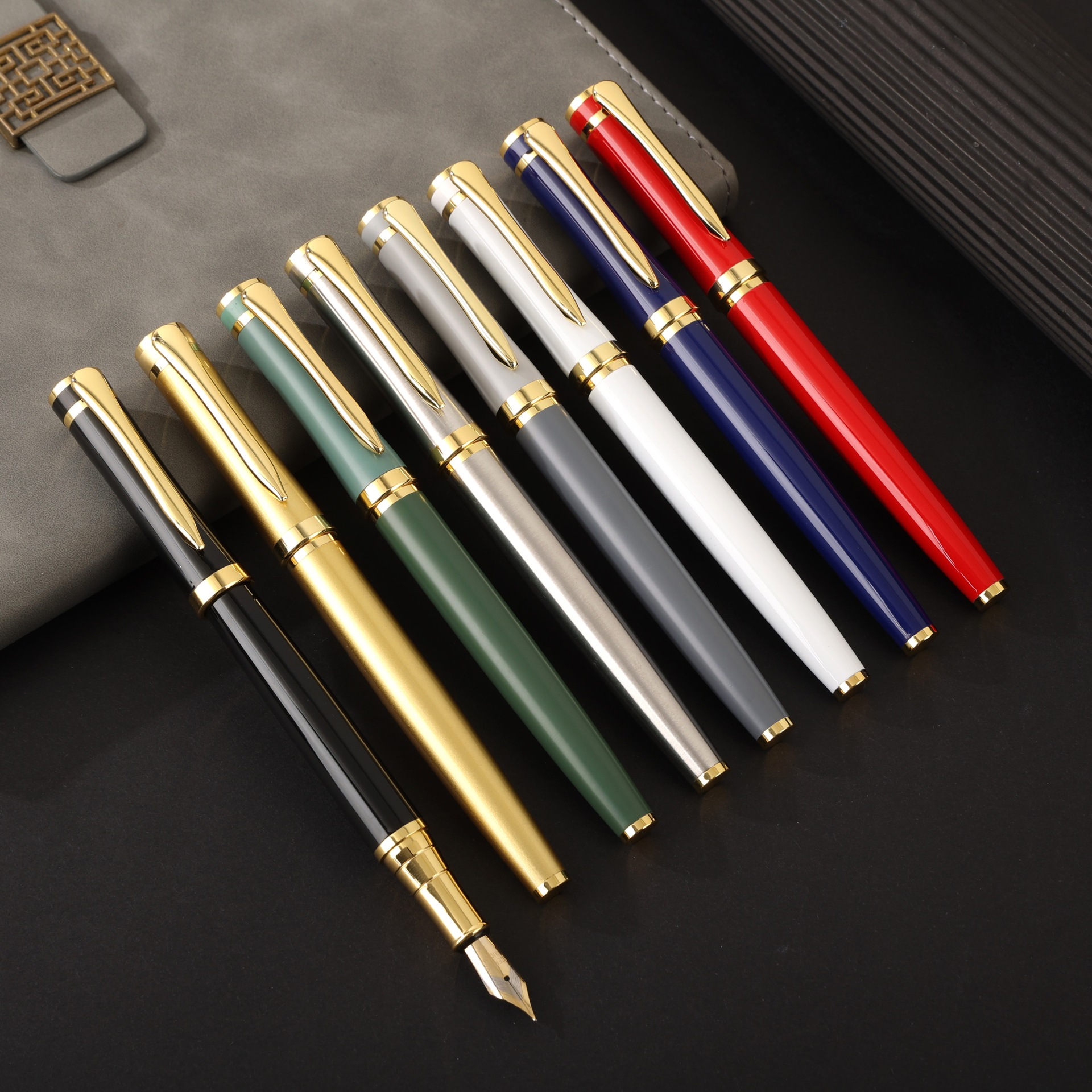 Fountain Pen Metal Pen Business Office Gift Pen Signature Pen Hard Pen Calligraphy Gift Pen Signature Pen Can Be Customized