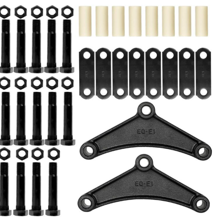 Trailer Equalizer Kit for 3500-7200 Pound Axle Series Axle Trailer Kit for Double Eye Spring