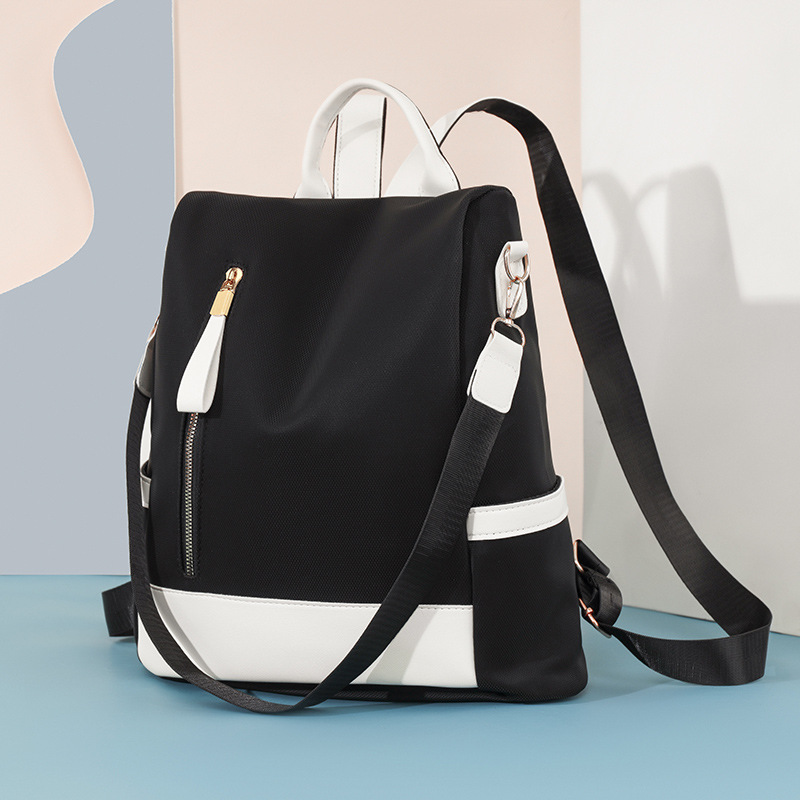 2025 New Trendy Women's High-End Backpack Soft Leather Fashionable Anti-Theft Versatile Large-Capacity Backpack Travel School Bag