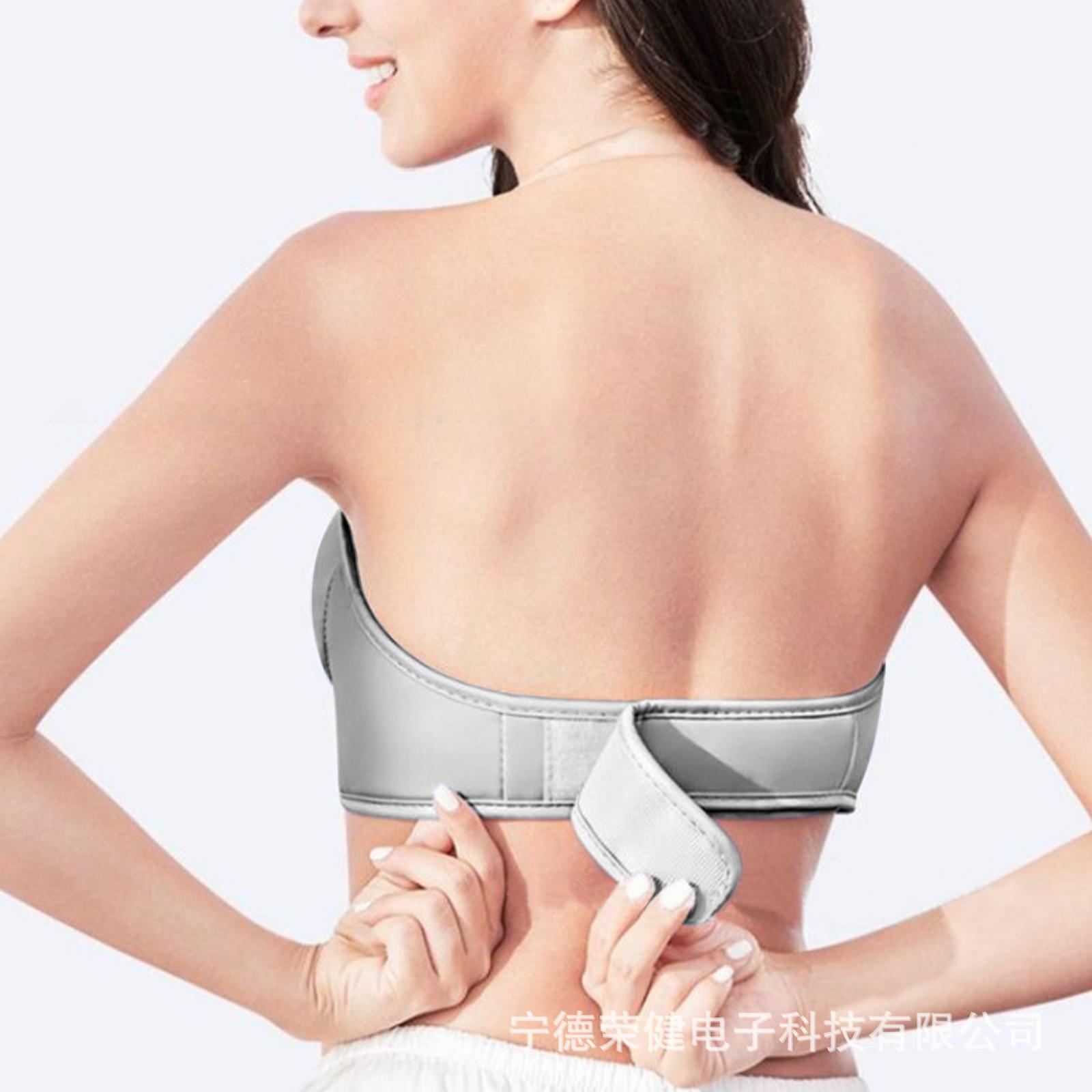 Cross-Border Foreign Trade Specializes in Chest Massager Custom-Made Breast Hot Compress Smart Massager Custom Manufacturer Wholesale