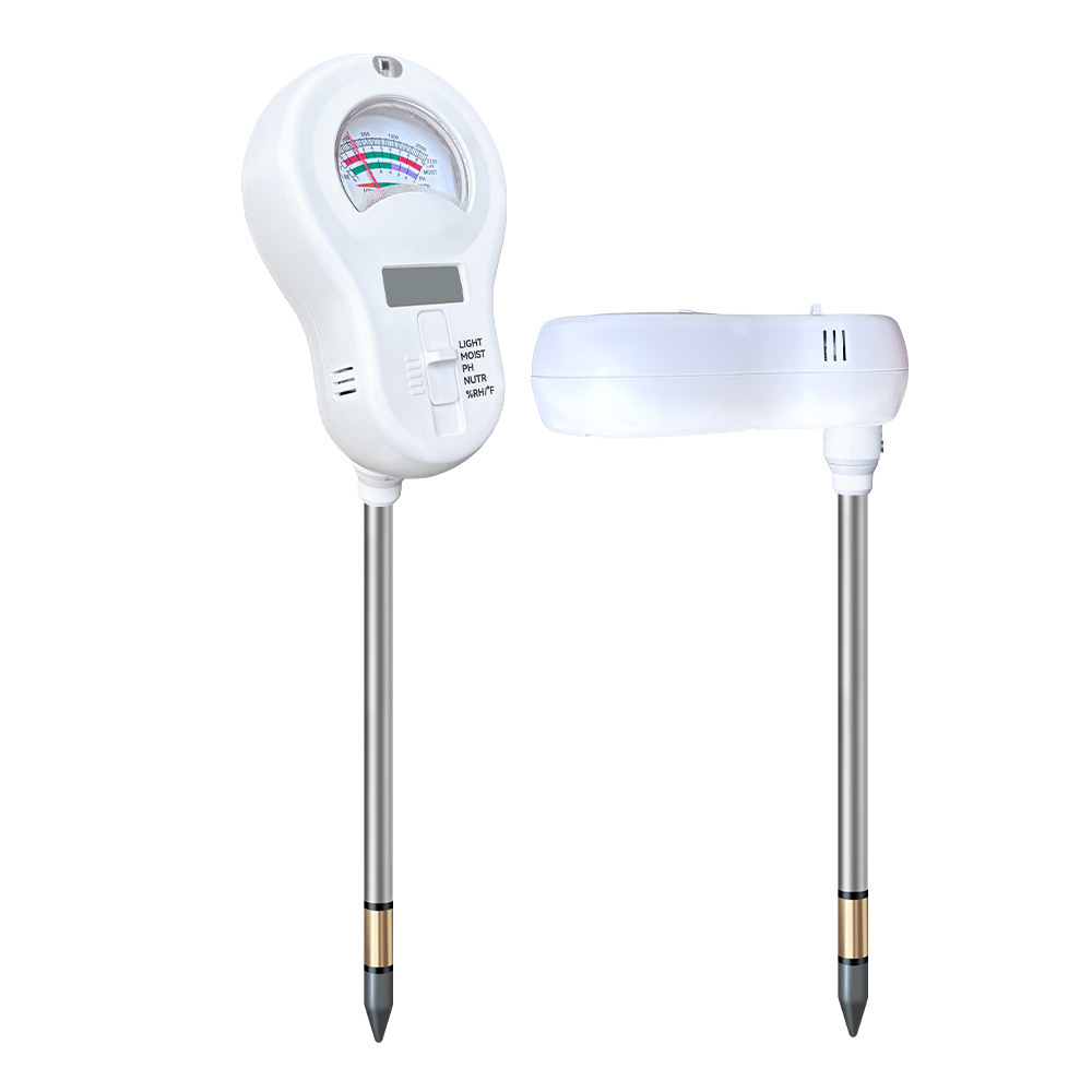 Cross-Border Six-In-One Multi-Function Soil Tester Humidity Fertility Ph Meter Three-Probe Soil Tester