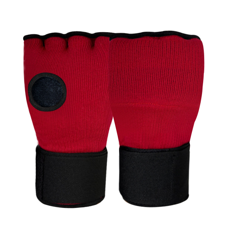 Boxing Gloves Half-Finger Gloves Sanda Fighting Lazy People Quick Hand Wraps Bandage Hand Protection Muay Thai Men and Women