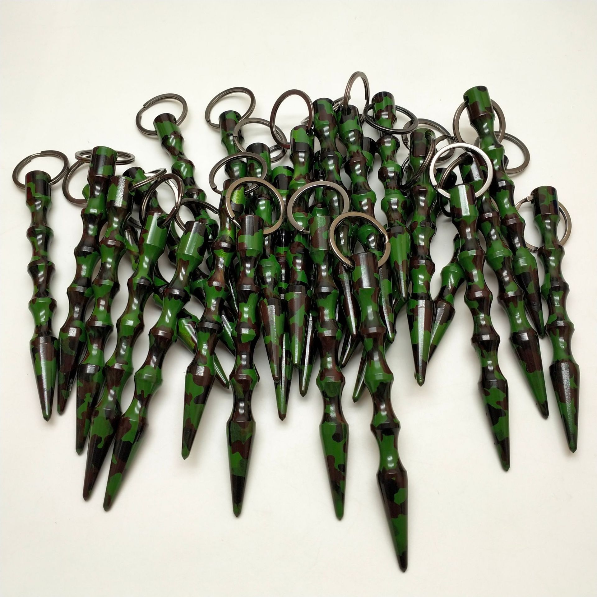 Pointed self-defense cool stick all kinds of colors spot 6061 aviation aluminum can be designed laser logo unlimited MOQ