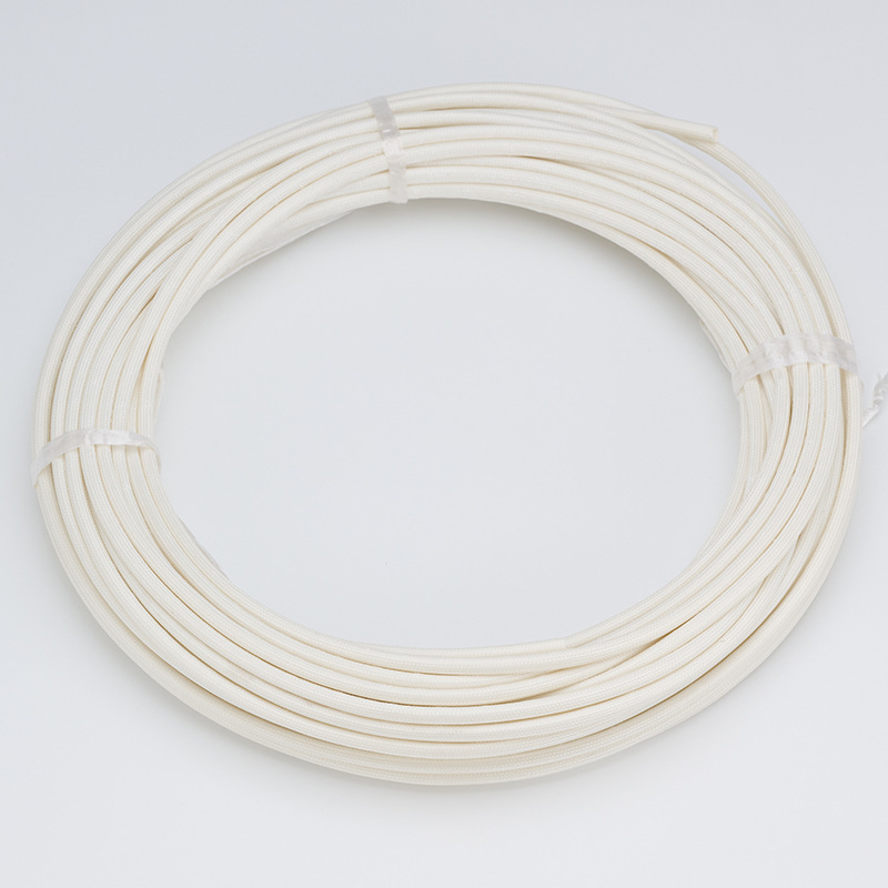 Customized Outer Fiber and Inner Rubber Fiberglass Tube, High Temperature Resistant Tube with Adhesive, Glass Fiber Casing, Flame Retardant Tube, Hose Sheath