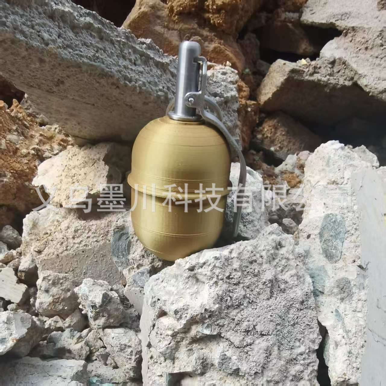 Cross-Border Hot Product 3D Printed World War Ii Military Model Series Grenade Military Model Without Metal