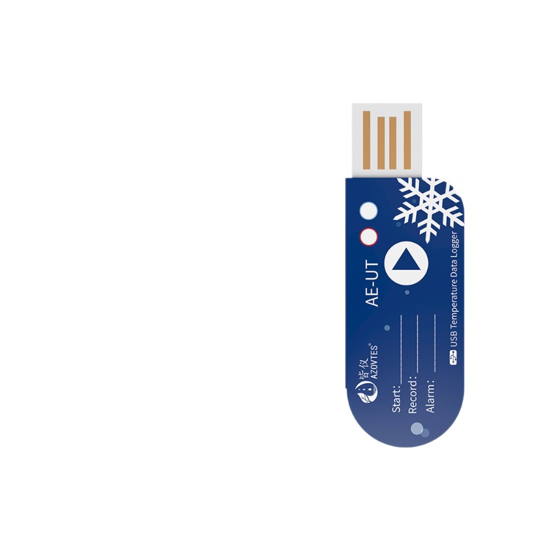 Jiyi Ae-Ut Disposable Temperature Recorder USB Cold Chain Transportation Fresh Medicine Food Temperature Recorder