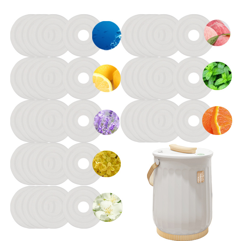 Hair dryer creative double ring suspension car aromatherapy car air outlet perfume pe flying saucer incense piece solar aromatherapy