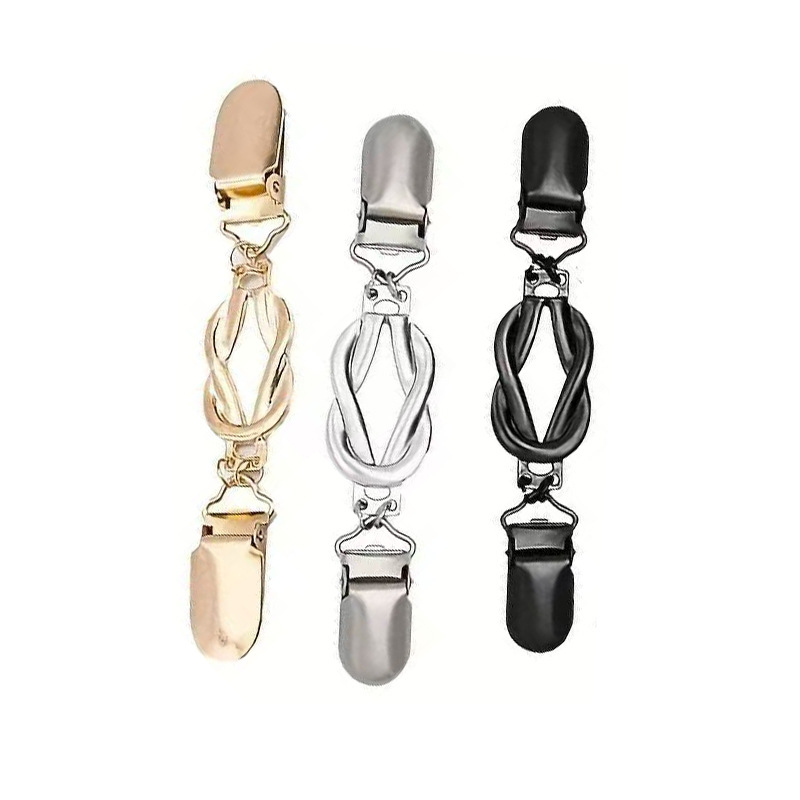 Cross-Border Amazon Retro Hollow Flower Cardigan Shawl Connecting Buckle Women's Sweater Clip Manufacturer Lace Geometry