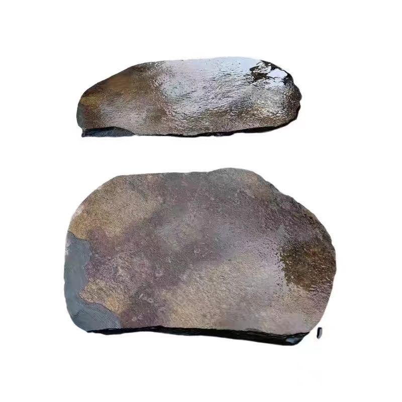 Natural Rust Yellow Bluestone Stepping Stones Outdoor Garden Courtyard Paving Stones Lawn Yard Stepping Stones Outdoor Non-Slip