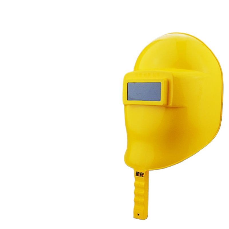 Handheld Electric Welding Protective Mask, Waterproof, Anti-Glare, Face-Baking, Lightweight, Fall-Resistant Welder's Welding Helmet, Welding Equipment