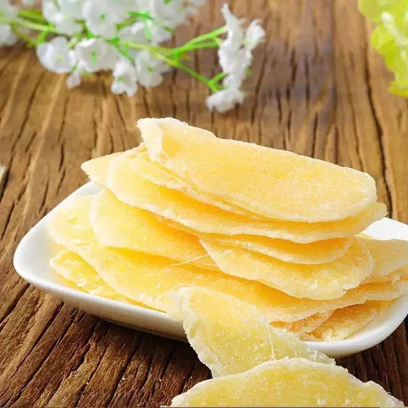 Dropshipping Brown Sugar White Sugar Ginger Slices Bagged 500g Wholesale Brown Sugar Ginger Slices Canned Soaked in Water to Drink Internet Celebrity Casual Snacks