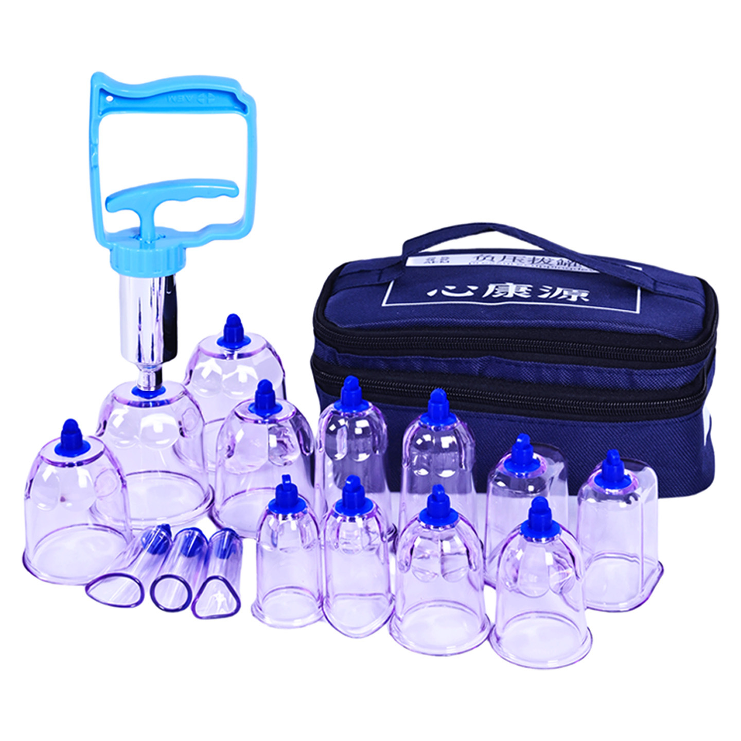 Pricking blood pot vacuum cupping device household pumping gas tank heart-day desilting and blood pulling tank desilting and blood removing 15 cans