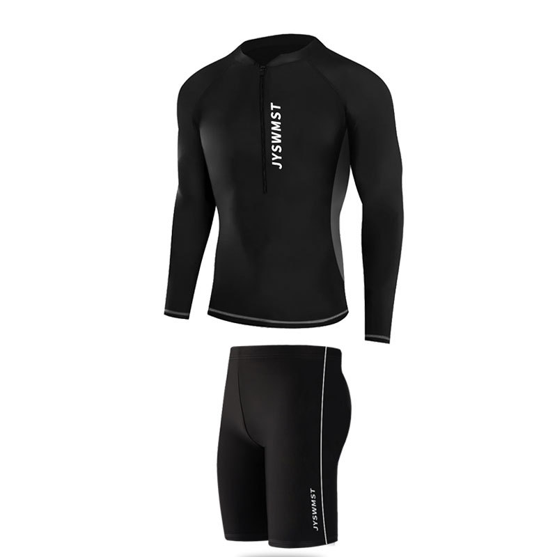 Sunscreen Quick-drying Diving Suit Men's Split Long-sleeved Trousers Snorkeling Jellyfish Suit Warm Swimwear for Couple Women's Surf Suit