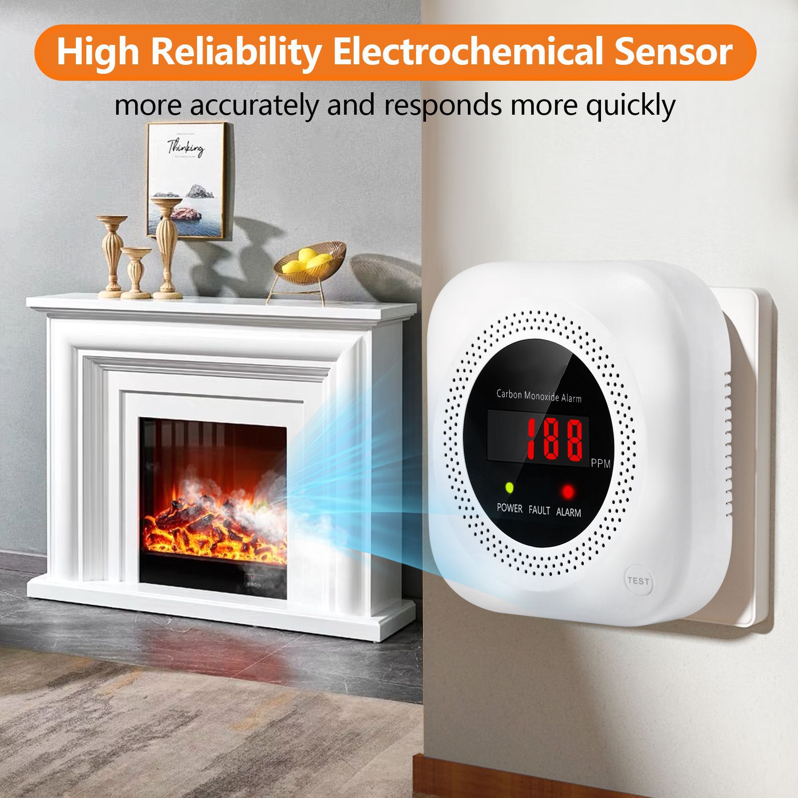 Yc302F/Yc302 Household Type Carbon Monoxide Detector Yc302F/Yc302