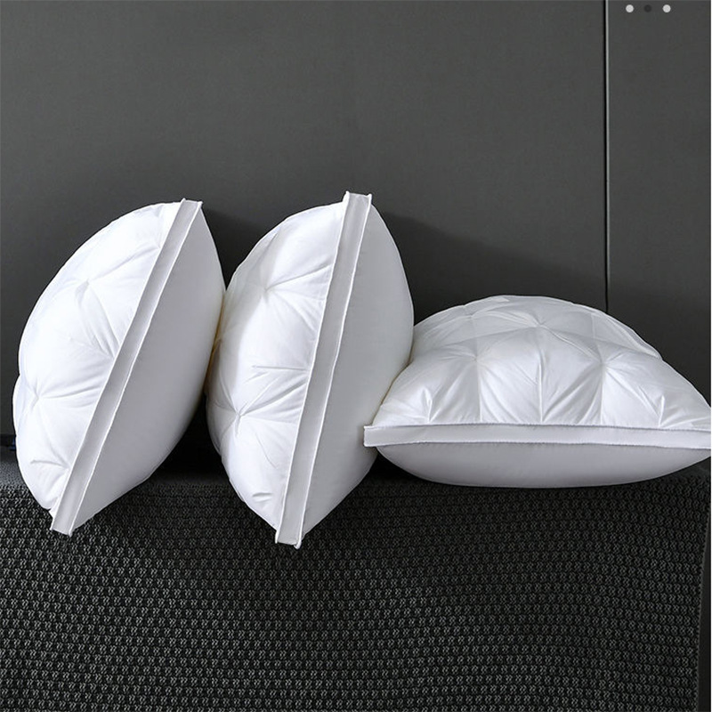 Five-Star Hotel Pillow Rectangular Cervical Spine Protection Special Non-Collapse Home Pillow Core Pair of Pillow Cores Wholesale