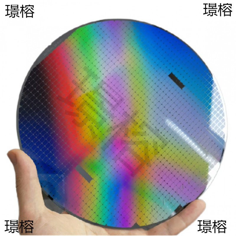 Tsmc Cpu Wafer Wafer Photolithography Integrated Circuit Chip Scrap Silicon Wafer Teaching Test