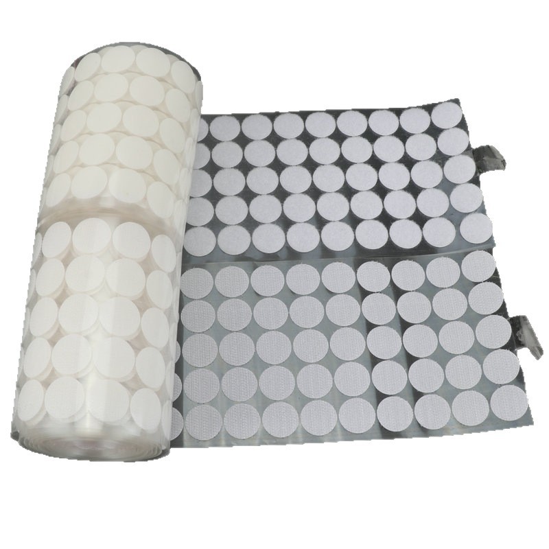 Kindergarten Handmade Snap Button Small Dot Sticker Folder Round Adhesive Velcro Double-Sided Strong Adhesive Buckle Ready for Sale