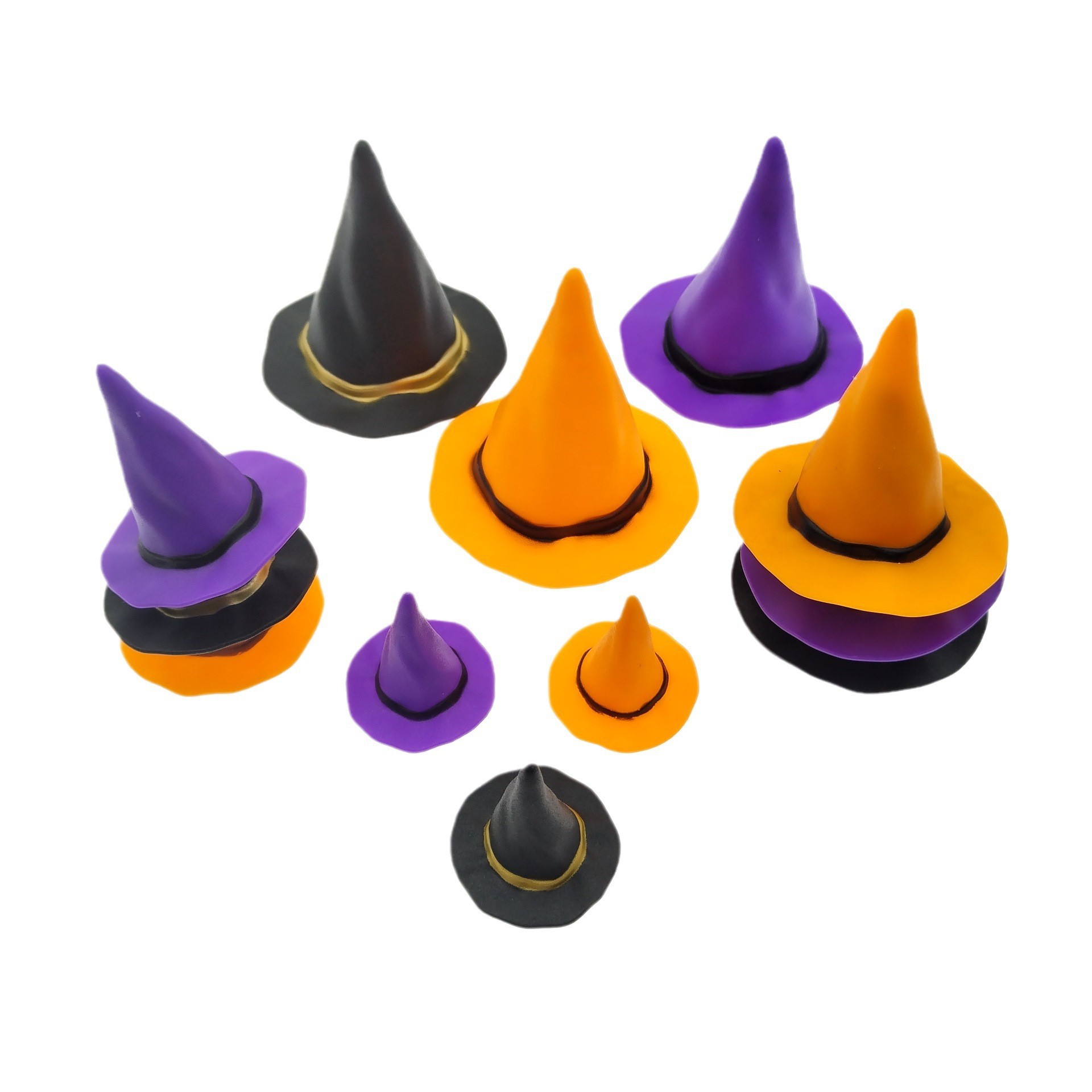 Хэллоуинская шляпа волшебника мини шляпа волшебника COSplay ручная работа аксессуары для ведьмы