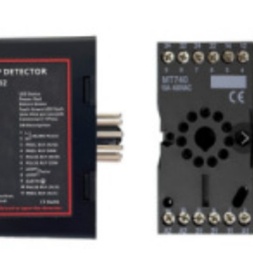 Black Single Way Vehicle Detector