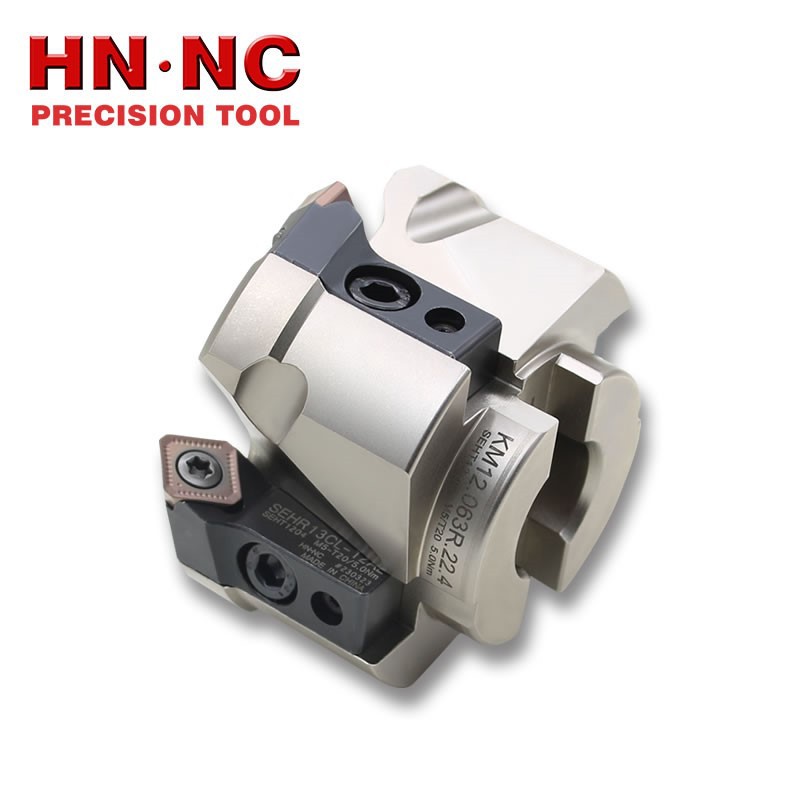 Haina Km12.160R.40.8 Plane 45 Degree Fine Finishing Mirror Milling Cutter Seht1204 Blade