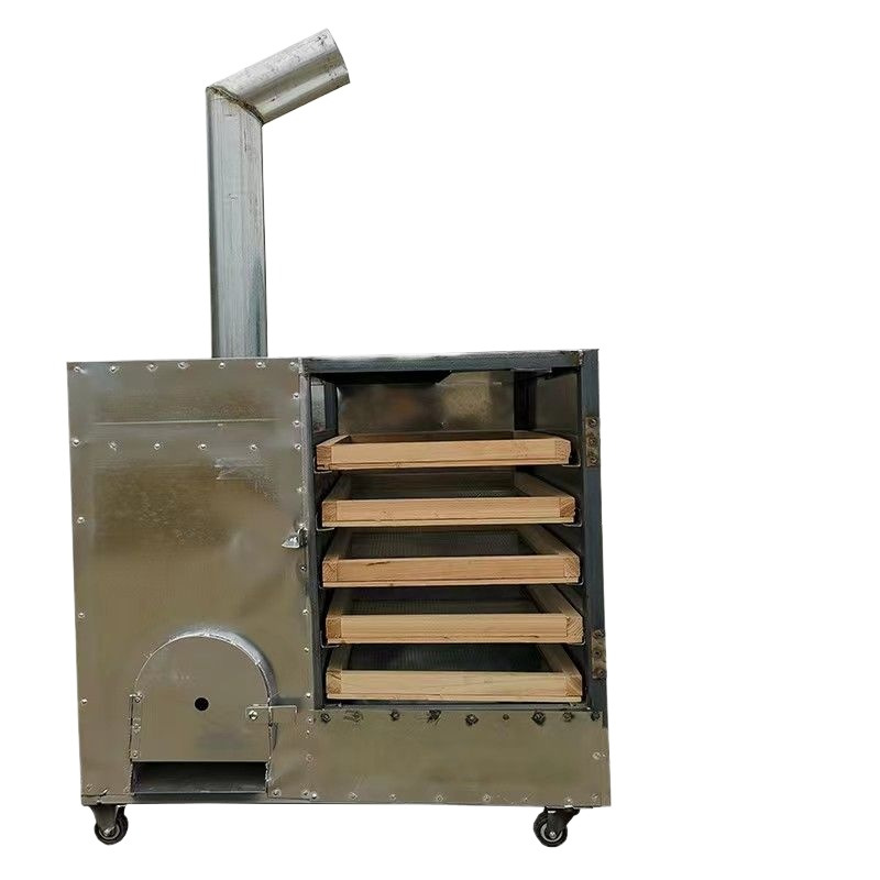 Small Tea Leaf Roasting and Drying Machine, Mushroom, Bamboo Shoot, Dried Chili, Firewood, Dried Fish, Sweet Potato Drying Oven Wholesale