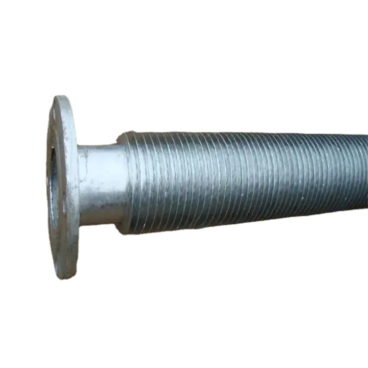 High frequency welding spiral finned tube radiator 89 greenhouse hot dip galvanized winding round wing finned tube radiator specifications