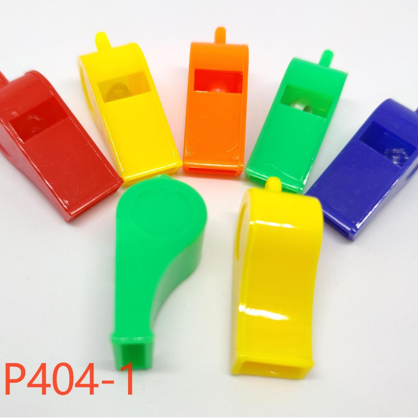 Factory Direct Supply of Environmentally Friendly Colorful Plastic Whistles Football Training Referee Toys Cheering Fans Party Outdoor Whistles
