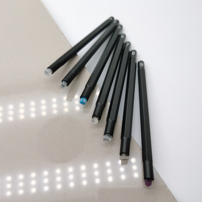 Mohs Hardness Pen and Mohs Hardness Tester Test Relative Hardness of Gemstone Ceramic Floor Tile Mobile Phone Glass Screen