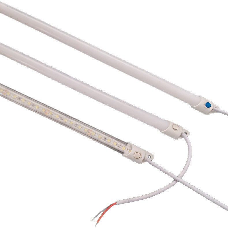 Waterproof Led Light Strip, Flicker-Free, Display Counter, Fish Tank, Refrigerated Ordering and Fresh-Keeping Freezer Light, 220V12V24V