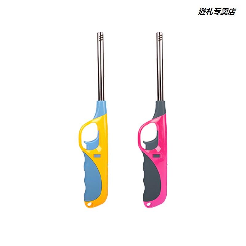 Open Flame Ignition Gun Digital Igniter Gas Stove Natural Gas Kitchen Extended Lighter Candle Long Mouth Ignition Stick