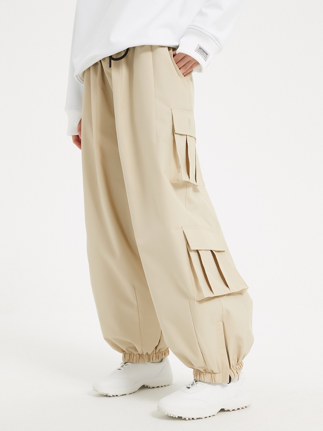 Snowbit Outdoor 3L plus size Snowboard Pants for Men and Women Loose Thickened Warm Waterproof Breathable