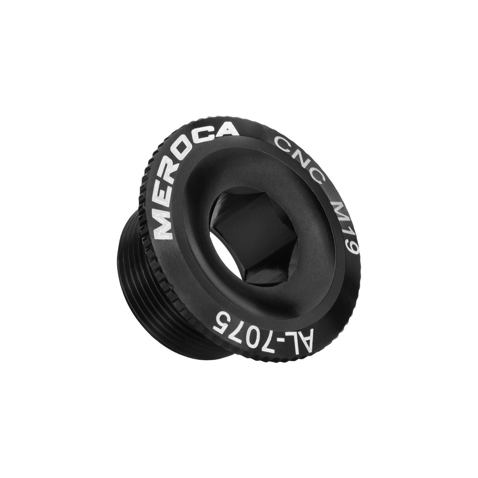 Aluminum alloy crank cover mountain bike tooth disc crank screw M15 M18 M20 compatible with Himano IXF M19