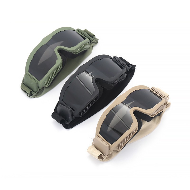Spot Direct Supply Outdoor Training Alpha Tactical Glasses Goggles Military Fans Windproof, Sand and Impact Resistant Tactical Glasses