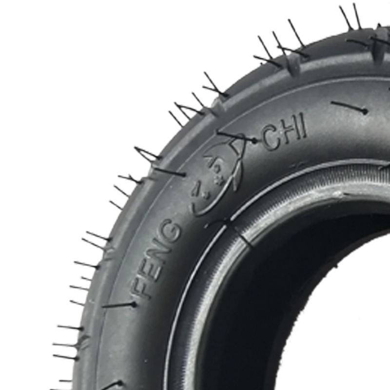 200*50 Football Flower 8inch Inflatable Wheel Tire Cart Little Dolphin Electric Vehicle Wear-Resistant Scooter Tire Wholesale