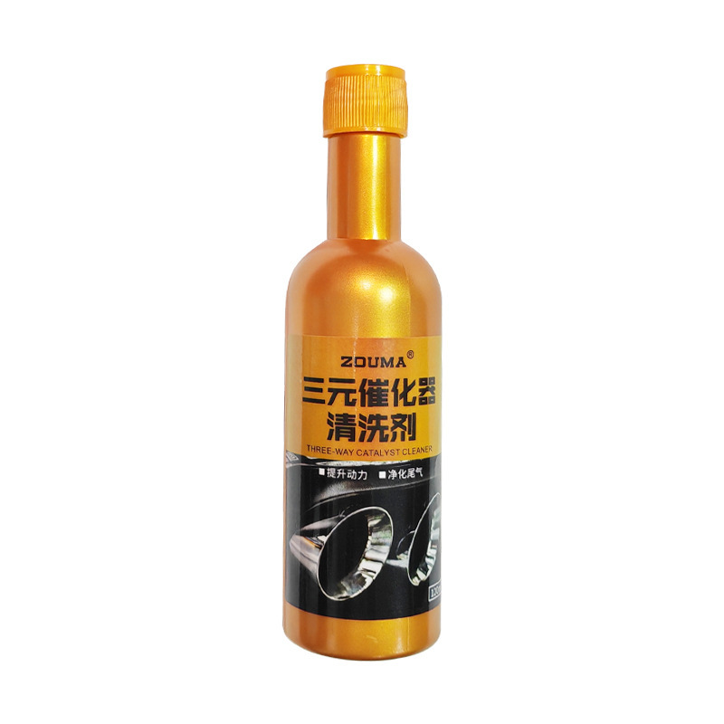 Automotive Three-Way Catalytic Cleaner, Automotive Engine Fuel Treasure, Carbon Deposit Removal, Exhaust Purifier, Disassembly-Free Cleaning Fluid